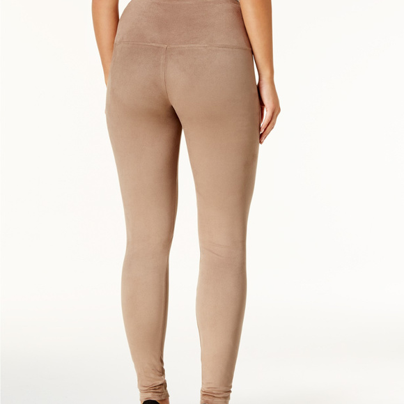 Style&Co Faux Suede Pull On Comfort Weist Leggings - Picture 1 of 5